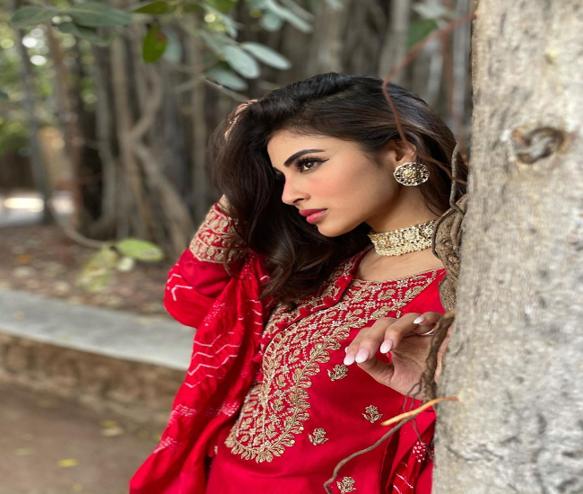 Mouni Roy के इस लुक पर फिदा हुए फैंस, ट्रेडिशनल ड्रेस में दिखा दिलकश अंदाज  